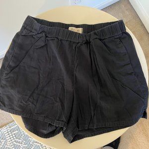 Madewell women's black shorts size M